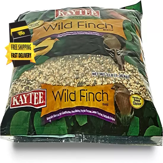 Wild Bird Finch Food Blend, 3 Lb ⭐️⭐️⭐️⭐️⭐️