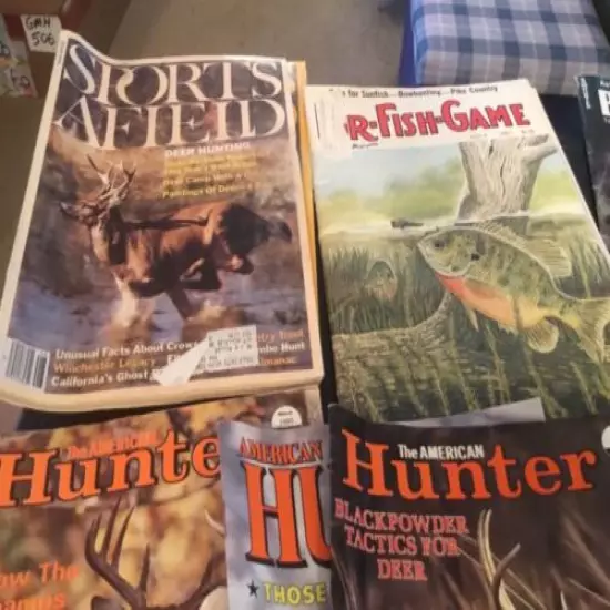  Assorted Lot of Vintage Hunting Magazines