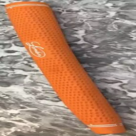 Lamkin Mega Paddle 112 gram 4 oz Crossline Oversize Putter Grip Orange NEW RARE!