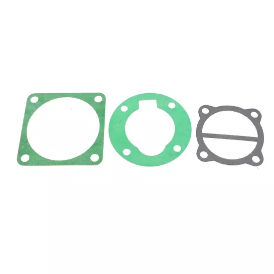 Valve Plate Gaskets Washers Set for Air Compressor 3 Pcs Black Plastic Material