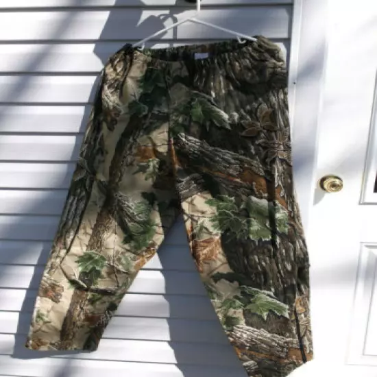 NEW! Stearns Dry Wear REALTREE 2 Piece Hunting Jacket Pants Suit Set Size XL