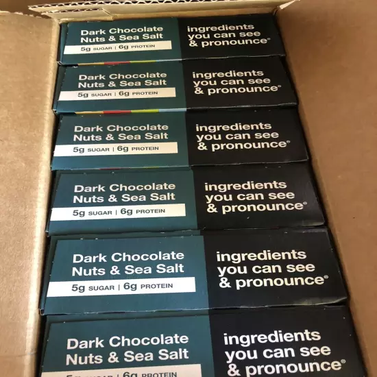 Dark Chocolate Nuts And Sea Salt Kind Granola Bars. 78 Bars