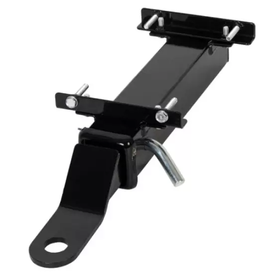 For Club Car Ezgo Yamaha Black Golf Cart Trailer Hitch Fits on Backseat Footrest