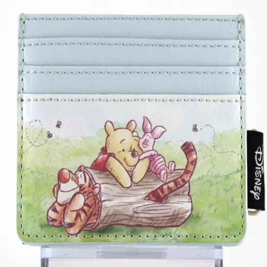 Loungefly Winnie The Pooh Tigger In Log Cardholder Eeyore Faux Leather New 2024