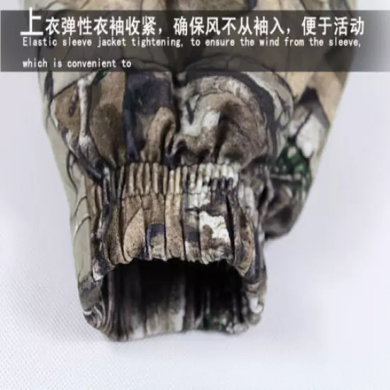 Ghiliie Suit Winter Real Tree Camouflage Jacket Pants Hunting Fishing Clothing