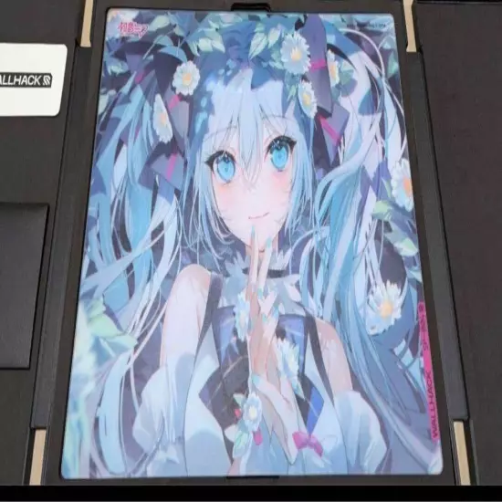 Wallhack SkyPAD SP-004 Hatsune Miku Gaming Mouse Pad Glass Pad Limited Model