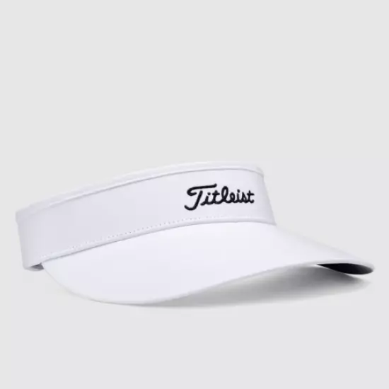 New Titleist Women's Sun Drop Golf Visor Legacy White / Black