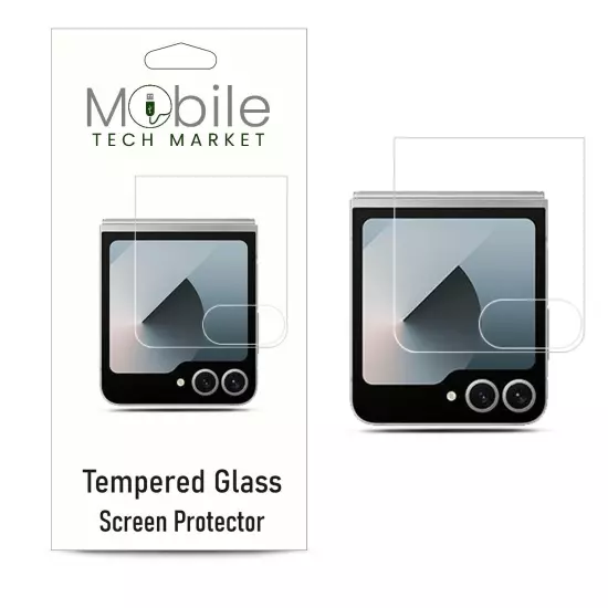 For Samsung Galaxy Z Flip 6 Case | SYB Clear Series Gel Cover + Screen Protector