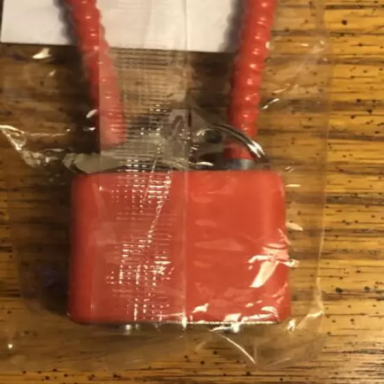 NEW RED GUN LOCK FACTORY SEALED NEW