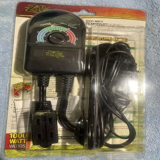 Zilla 1000w Temperature Controller for Reptile or Plant Terrariums - SHIPS FREE!