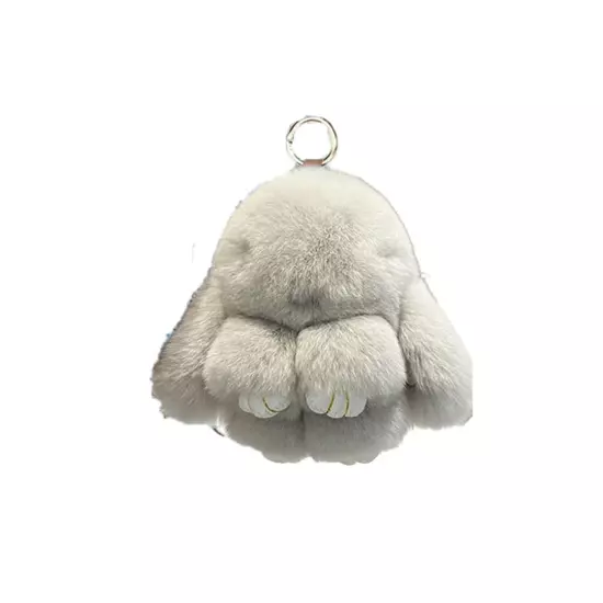 Bunnylulu Keychain Handmade Cute Plush Bunny Keychain Various Colors New