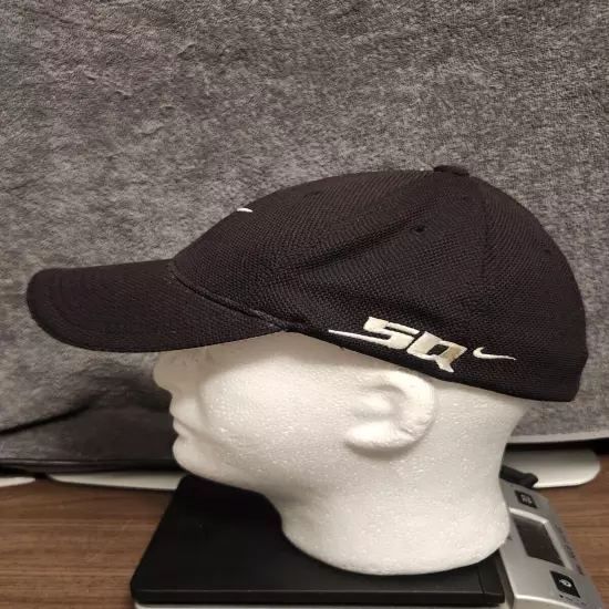 Nike Golf ONE SQ Lg/XL Sized Black Mesh Flex Fit Hat Cap With Swoosh Logo