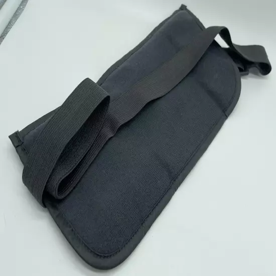 Samsonite Dark Grey Zipper Travel Money Belt Bumbag Pouch Wallet Fanny Pack 