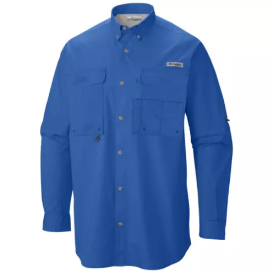 New Mens Columbia PFG "Bonehead" Vented Long Sleeve Fishing Shirt