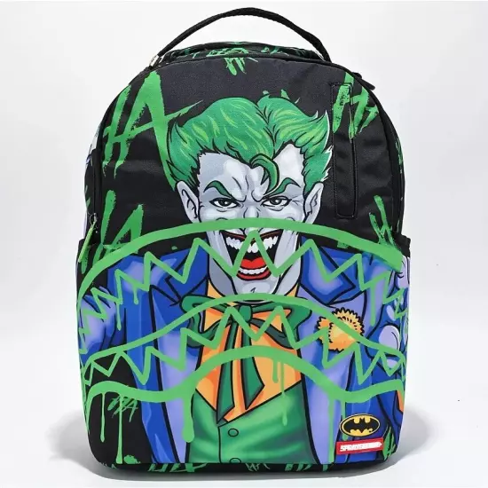 SPRAYGROUND JOKER HAHAHAHAHA DLXSR BACKPACK LIMITED EDITION