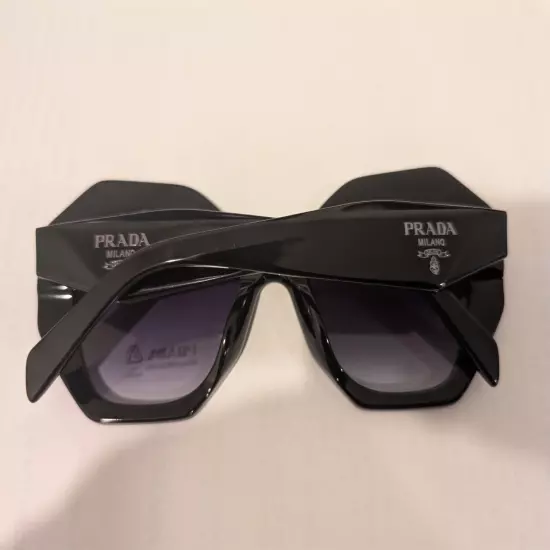 Prada Sunglasses PR16WS 1AB5D1 Black Gray Gradient 53/20/145MM ITALY MADE NEW