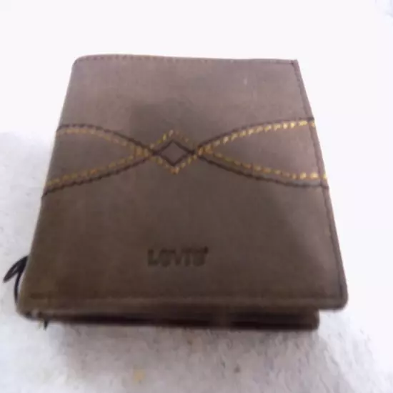 Levi's Brown Men's Wallet New No Box Or Tags