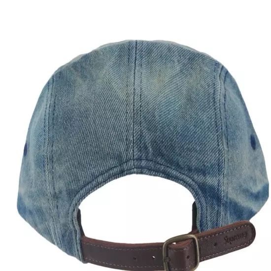 Supreme Washed Chino Twill Camp Cap Dirty Indigo