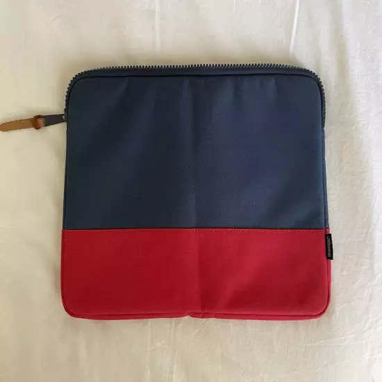 Herschel 13 x 9.5" Laptop Sleeve Blue and Red