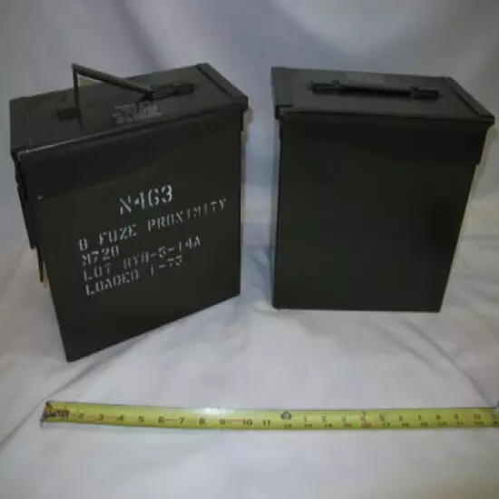 FOUR QTY - Tall 50 cal Ammo Can Set MADE IN USA Free Shipping @ Lower 48states