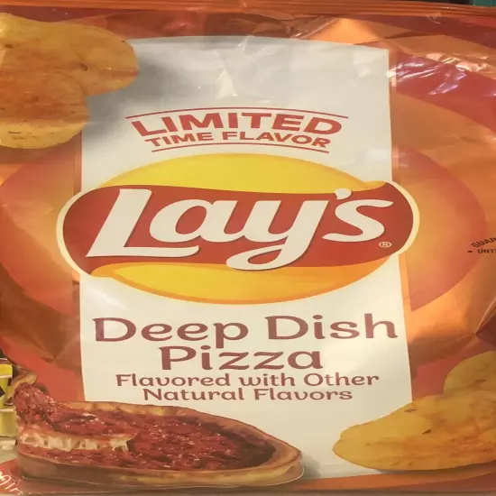 Lay's Deep Dish Pizza Potato Chips 7 3/4 oz LIMITED TIME