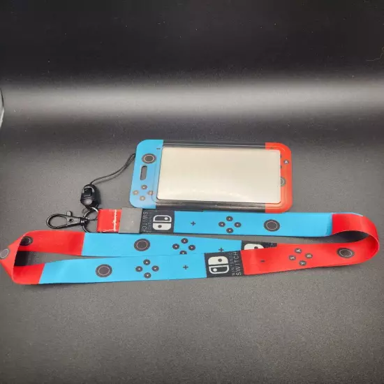 Nintendo Switch Credentials Holder And Lanyard