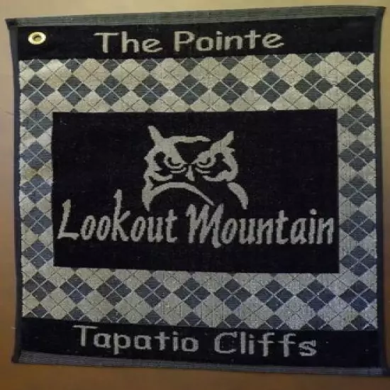 LOOKOUT MOUNTAIN HILTON PHOENIX TAPATIO CLIFFS AZ RESORT Caddy Golf Towel