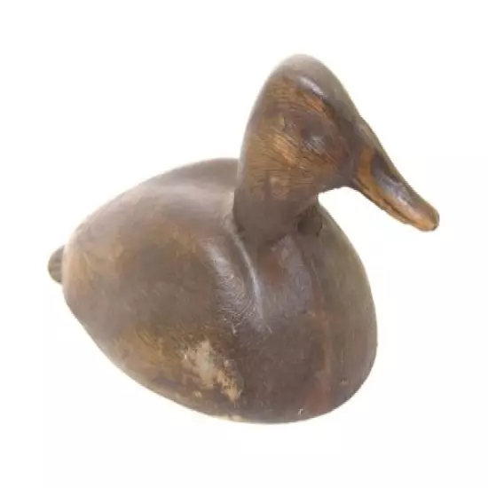 Vintage Wood Duck Decoy Decoration 5.75" 