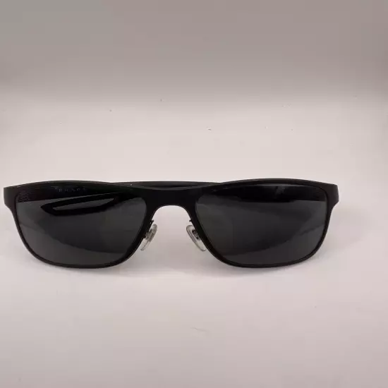 Authentic Prada SPS 56Q DG0-1A1 Black Rubber/Grey Men’s Sunglasses Italy