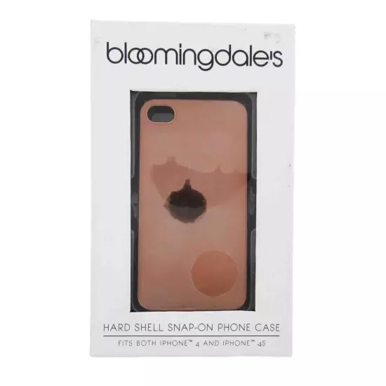 Bloomingdale's Metallic Rose Gold iPhone 4/4S Phone Case