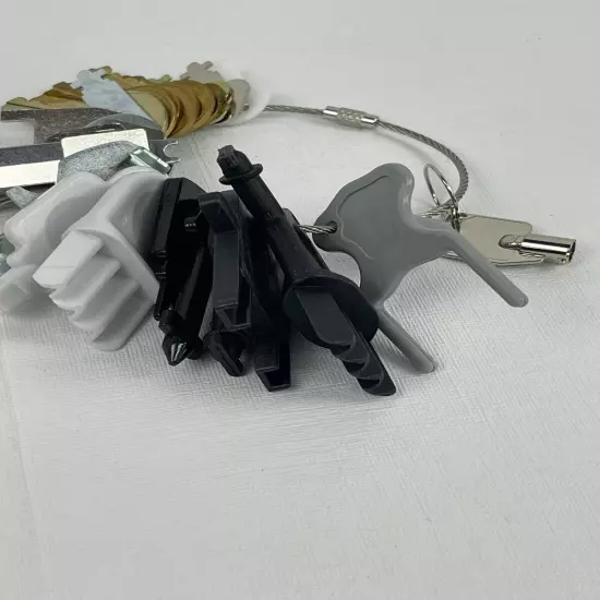 Master Set of 28 Dispenser Keys for Hand Towel, Toilet Tissue & Soap Dispensers