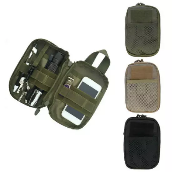 Nylon Tactical Bag Molle Waist Fanny Pack Mobile Phone Pouch Belt Waist Bag New