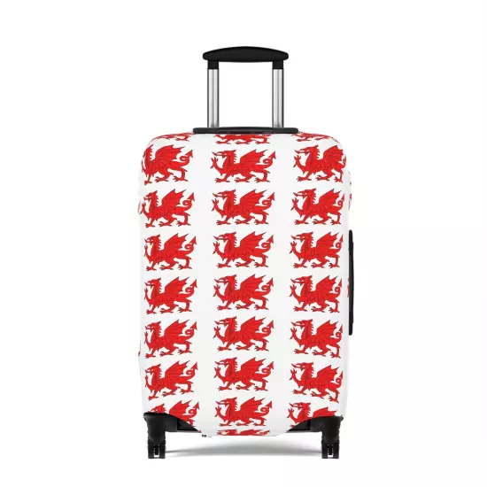 Welsh Dragon Luggage Cover