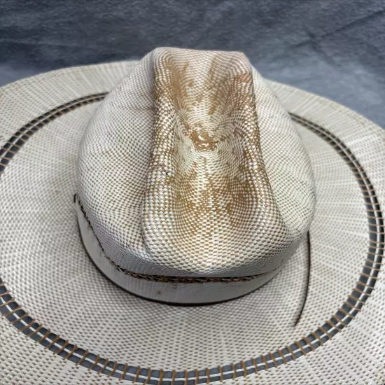 Ariat Western Rodeo 2 Cord Twisted Weave Cowboy Hat Men's S/M