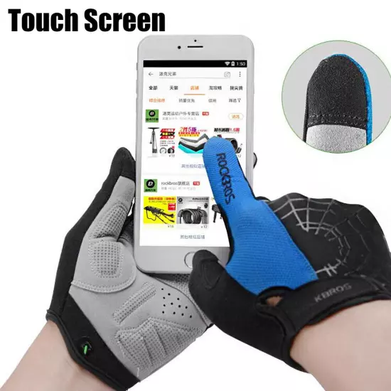 Motorcycle Gloves for Men Women Motorbike Riding Touchscreen Full Finger Gloves