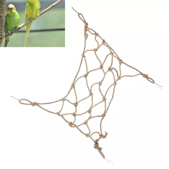 Pet Climbing Net Bird Climbing Rope Ladder Hemp Rope Climbing Net for s