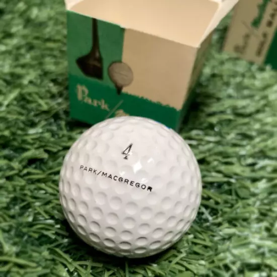 Antique Golf Balls Original Packaging Park Macgregor