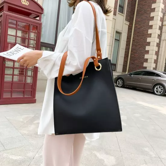 Ladies Handbags Women Fashion Bag PU Leather Shoulder Bag Women Top Handle Bag