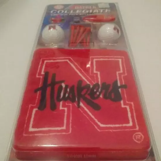 NEW Datrek Collegiate University of Nebraska Huskers 5 pc. Golf Gift Pack Set