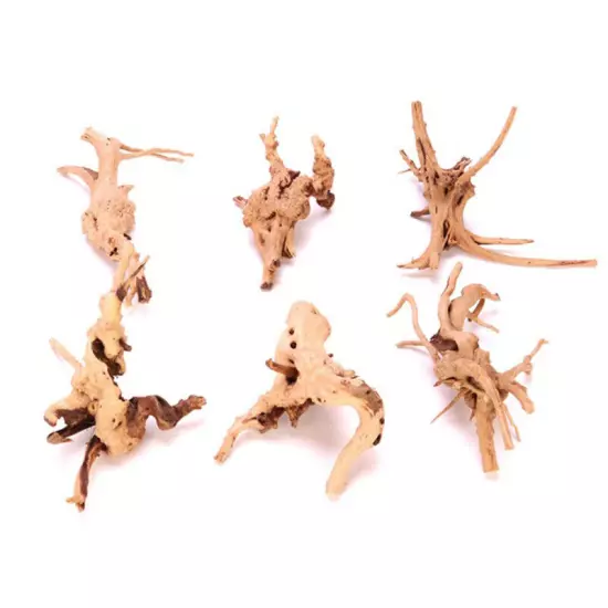 1 Pcs Wood Natural Trunk Driftwood Tree Aquarium Fish Tank Plant Stump Aquari Sn