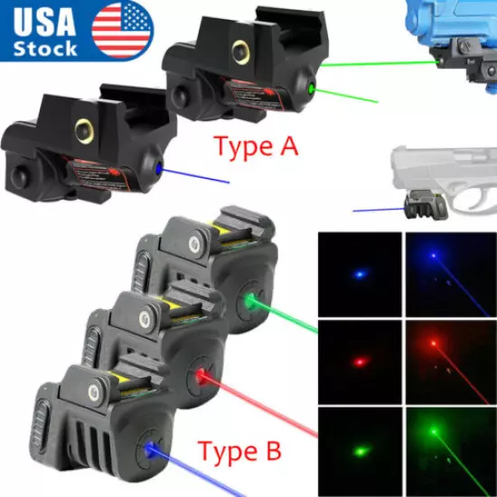 Rechargeable Blue Green Red Laser Sight For Glock 17 19 22 24 30 Taurus G2C G3C