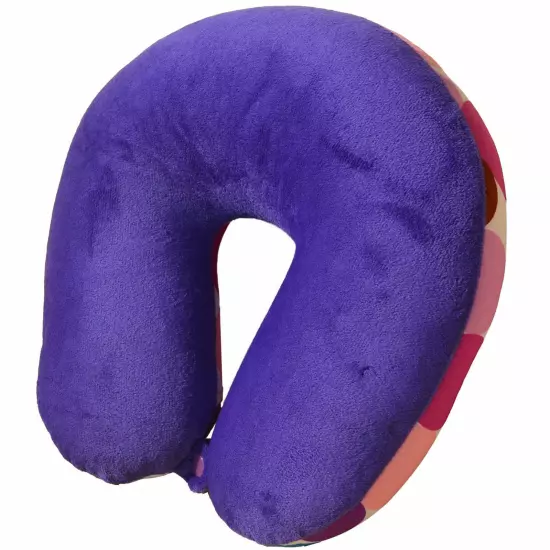 Colorful U Shaped Travel Pillow Neck Support Head Rest Airplane Sleep Cushion