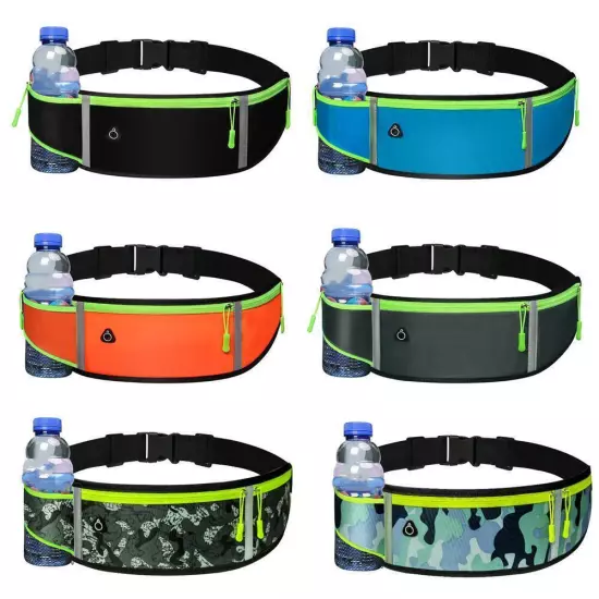 Running Belt For Women and Men Money Belt and Running Pack~ Hiking Fanny S6Z3