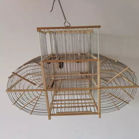 Birdcage Repeating Trap Cage Hunting Escaped Bird Cage Birds Catch