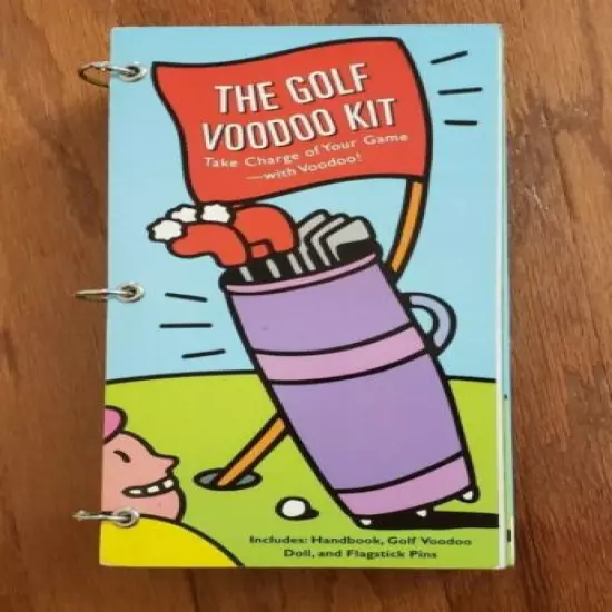 THE GOLF VOODOO KIT – GOLFER GIFT – FUNNY GOLF GIFT!