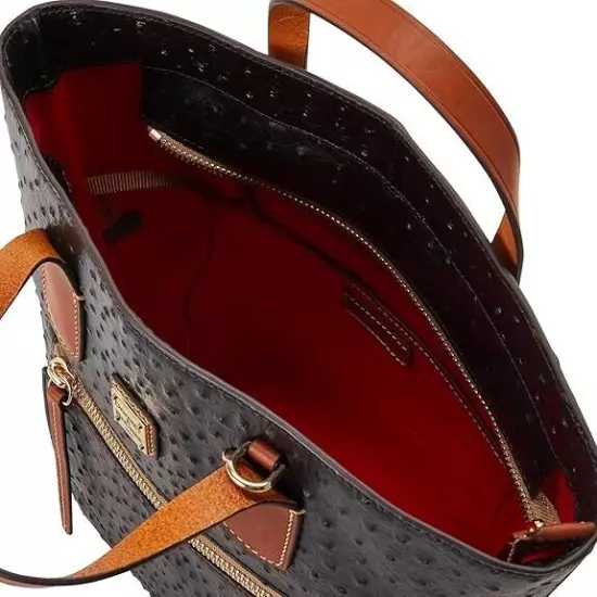 Dooney & Bourke Handbag, Ostrich Darla Shopper Tote - Black (448.00)