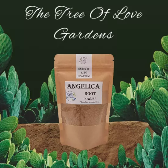 Angelica Root Powder | Radix Archangelicae | Natural Herbs | Dried Herbs | Botan