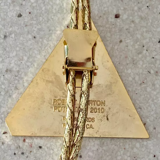 Zelzah Temple Masonic Shriner Bolo Tie Las Vegas NV 2010 Membership Keys Pyramid