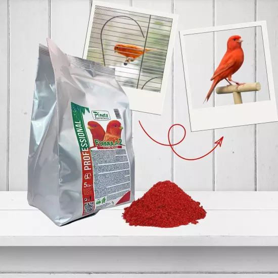 Formula2 Supplement for birds with red factor in their plumage 5Lb