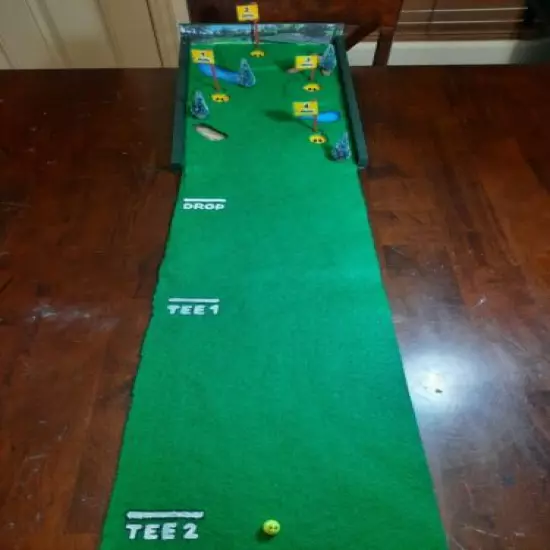 Miniature Indoor Golf Putting Family Game